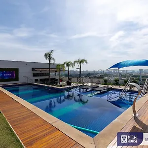 Expocn - Anhembi Metro Tiete - Piscina 24 Apartamento